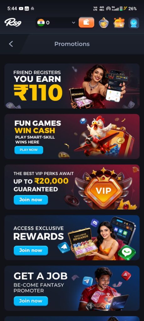 RS9 Earn 777 App